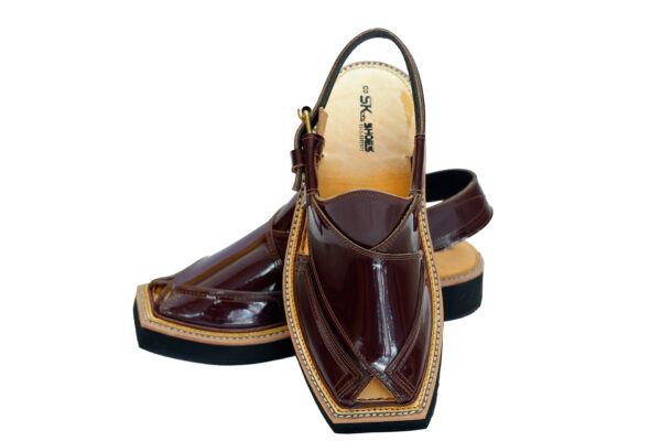 Black kaptaan chappal